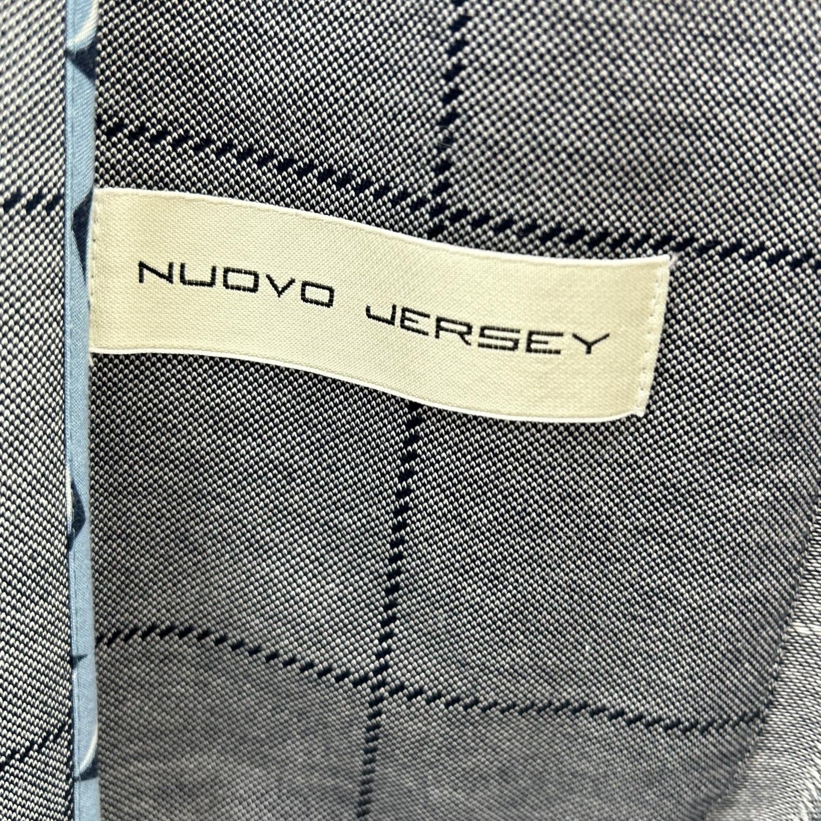 ETRO エトロ グレー チェック柄 NUOVO JERSEY チェック2Bテーラードジャケット ジャケット