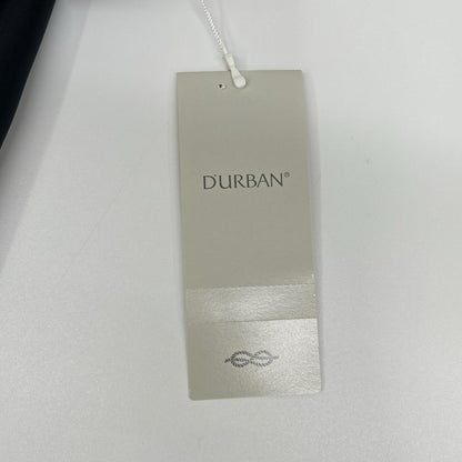 DURBAN ダーバン 【ゼニア生地】ネイビー チェック柄 ウールリネン地 2Bテーラードジャケット ジャケット