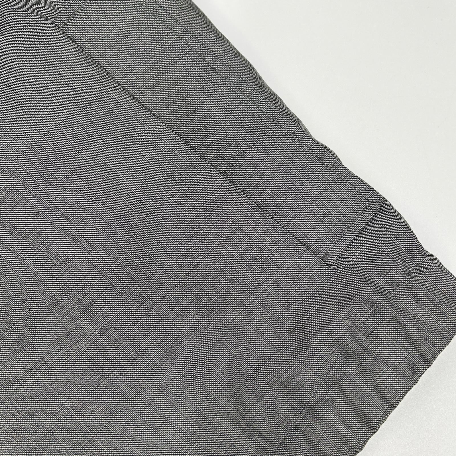 EMPORIOARMANI Emporio Armani T1R520 gray shawl-collar wool-silk jacket, jacket