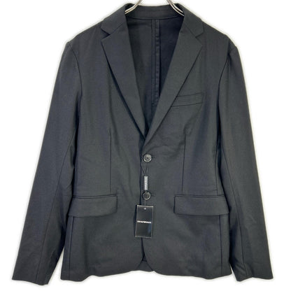 EMPORIOARMANI エンポリオアルマーニ ブラック ウール 2Bテーラードジャケット ジャケット