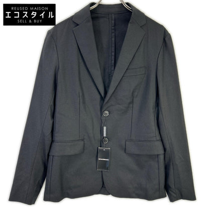 EMPORIOARMANI エンポリオアルマーニ ブラック ウール 2Bテーラードジャケット ジャケット