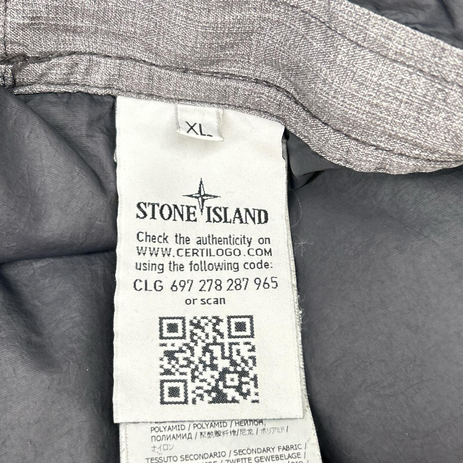 STONE ISLAND ストーンアイランド 14AW 611570648 グレー 4POCKETS HOODED DOWN JACKET ジャケット