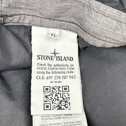 STONE ISLAND ストーンアイランド 14AW 611570648 グレー 4POCKETS HOODED DOWN JACKET ジャケット