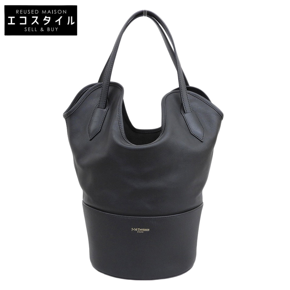 J&MDavidson ジェイアンドエムデヴィッドソン 美品 カーフスキン スモールレイバケット/SMALL RAY BUCKET トートバッグ レディース 黒 トートバッグ