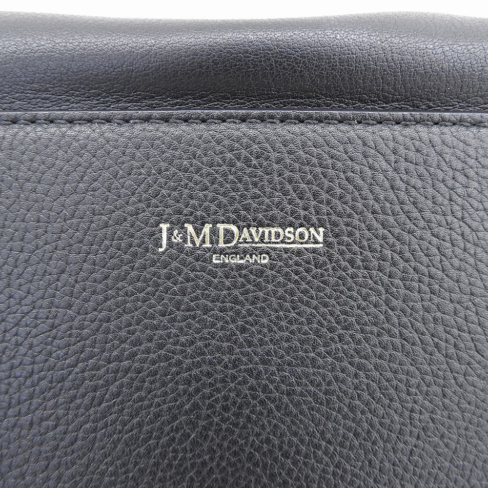 J&MDavidson ジェイアンドエムデヴィッドソン 美品 カーフスキン スモールレイバケット/SMALL RAY BUCKET トートバッグ レディース 黒 トートバッグ