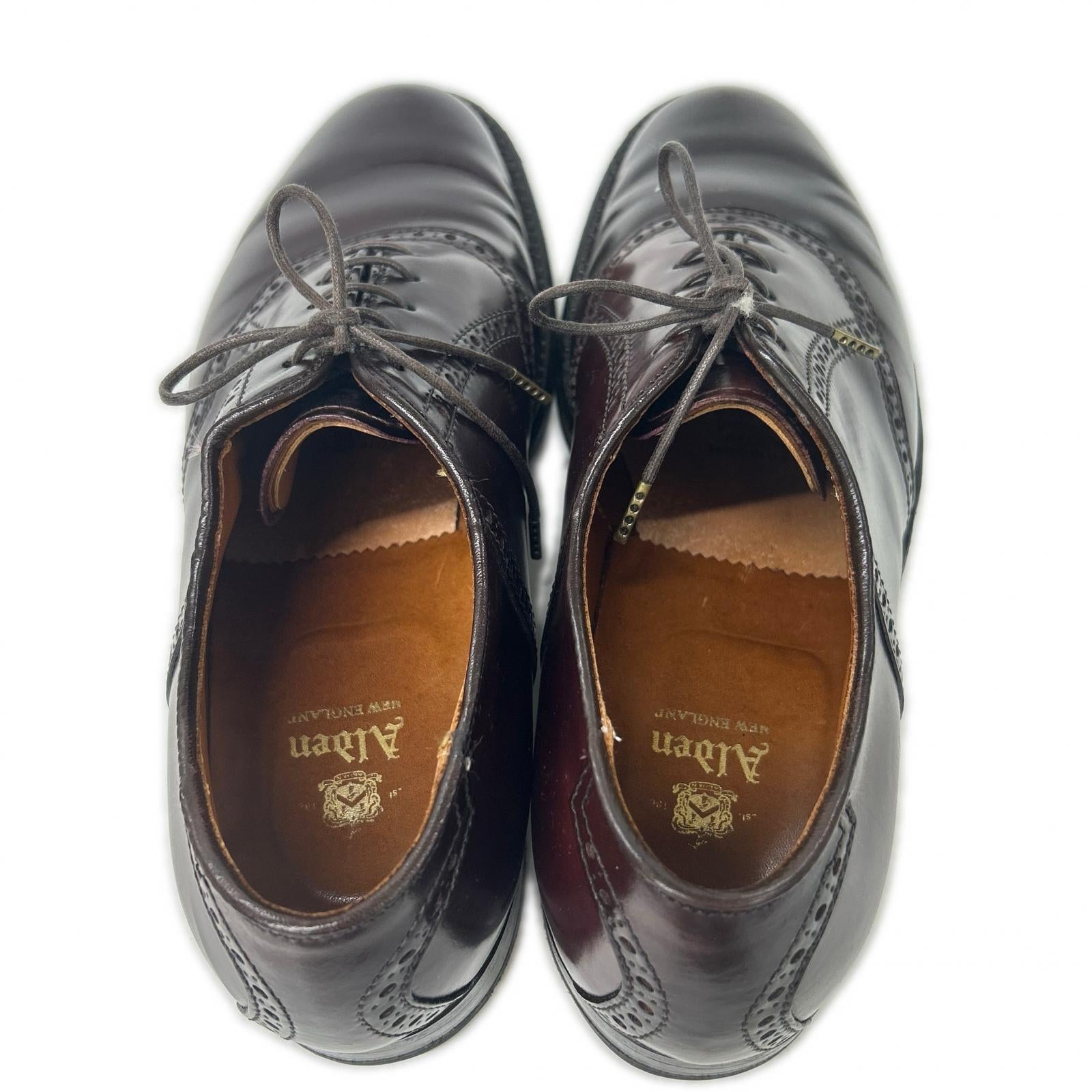 Alden オールデン 994 シェルコードバン プレーントゥ サドルシューズ