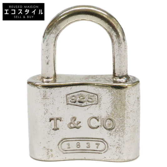 TIFFANY&Co. Tiffany & Co. SV925 1837 Padlock-Motif Pendant Top