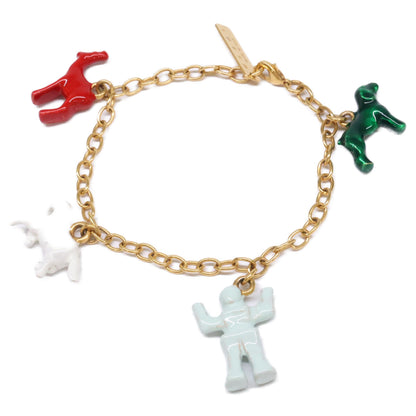 MARNI マルニ 【美品】アニマルチャーム チェーン ブレスレット