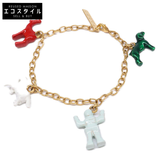 MARNI マルニ 【美品】アニマルチャーム チェーン ブレスレット