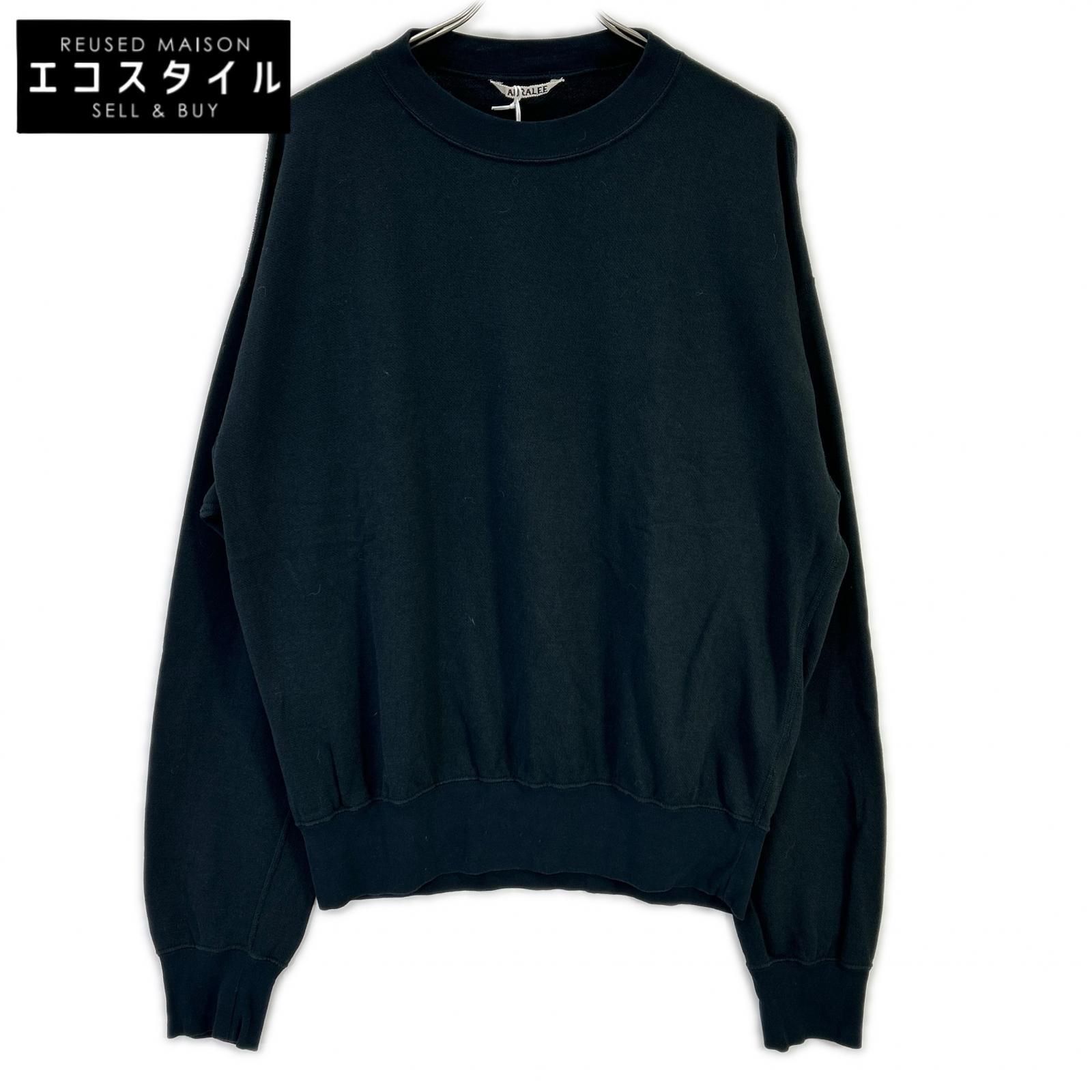 AURALEE オーラリー 26SS A26SP02MU インクブラック HIGH TWIST LIGHT SWEAT P/O トップス