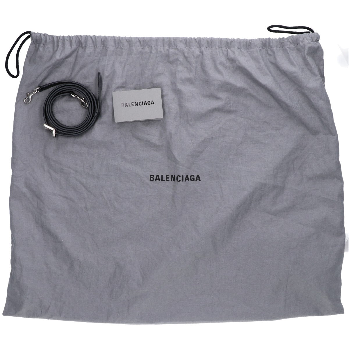 BALENCIAGA バレンシアガ 812545 ブラック×シルバー ナチュラルスムースカーフ BEL AIR CARRY ALL S/ベルエアー キャリーオールバッグ スモール ショルダーバッグ