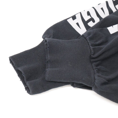 BALENCIAGA バレンシアガ 【新品同様/国内正規/23年製】767879 TPVE9 TOP LEAGUE L/S T-Shirt ダメージ加工 オーバーサイズ 長袖Tシャツ トップス