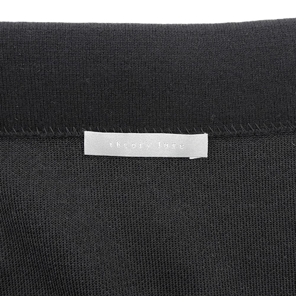 theory luxe セオリーリュクス 美品 ウール混 マキシロング ニットスカート レディース 黒 ブラック S32 03-6107742 26SS スカート