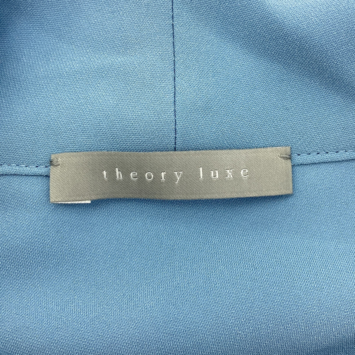 theory luxe セオリーリュクス 25AW 03-5308208 ウォッシュブルー ポリエステル Marvine Saylie Blouse トップス