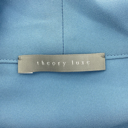 theory luxe セオリーリュクス 25AW 03-5308208 ウォッシュブルー ポリエステル Marvine Saylie Blouse トップス