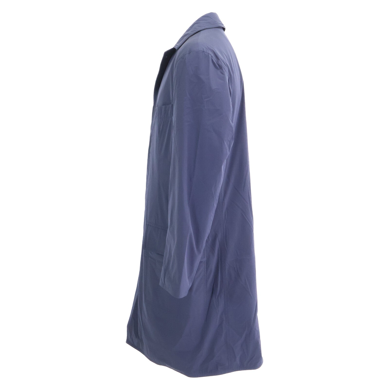 HERMES エルメス 【美品/国内正規】11-5525 MANTEAU LIVERPOO 比翼 チェスター コート