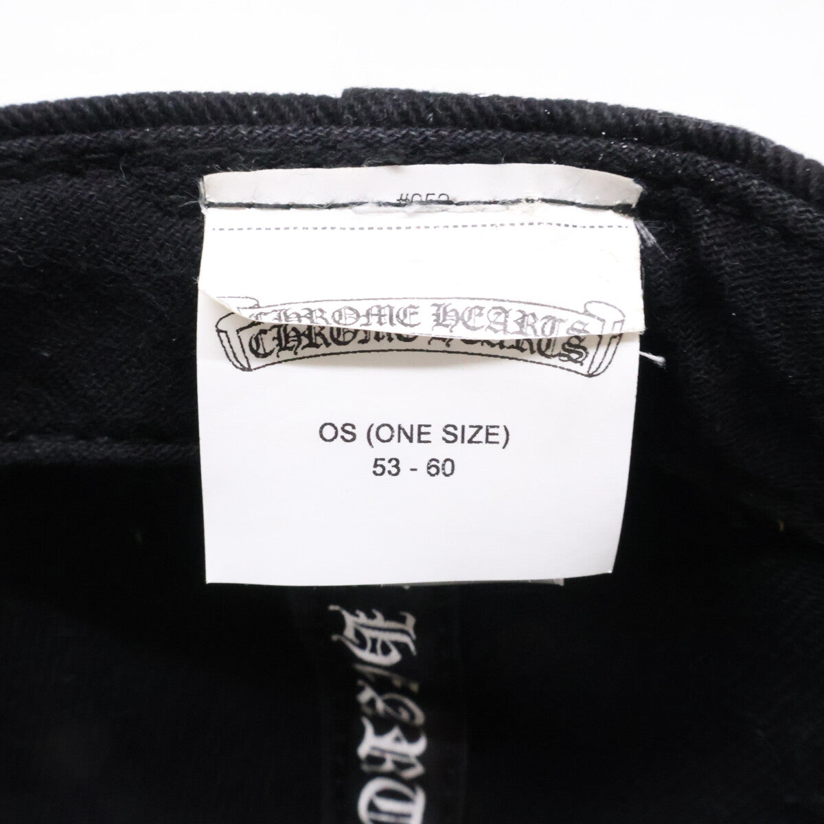Chrome hearts クロムハーツ 国内正規 2238-304-2730 925 BSBL CAP DENIM CROSS CHクロス キャップ 帽子