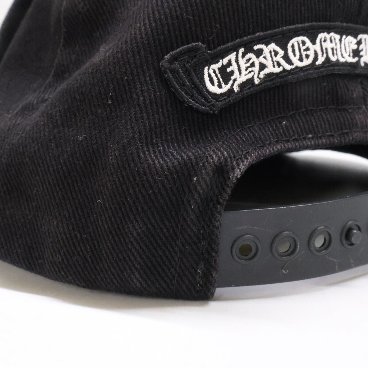 Chrome hearts クロムハーツ 2238-304-2712 925 Horseshoe Cross Baseball Cap/ホースシュー＆クロス刺繍 ベースボールキャップ 帽子