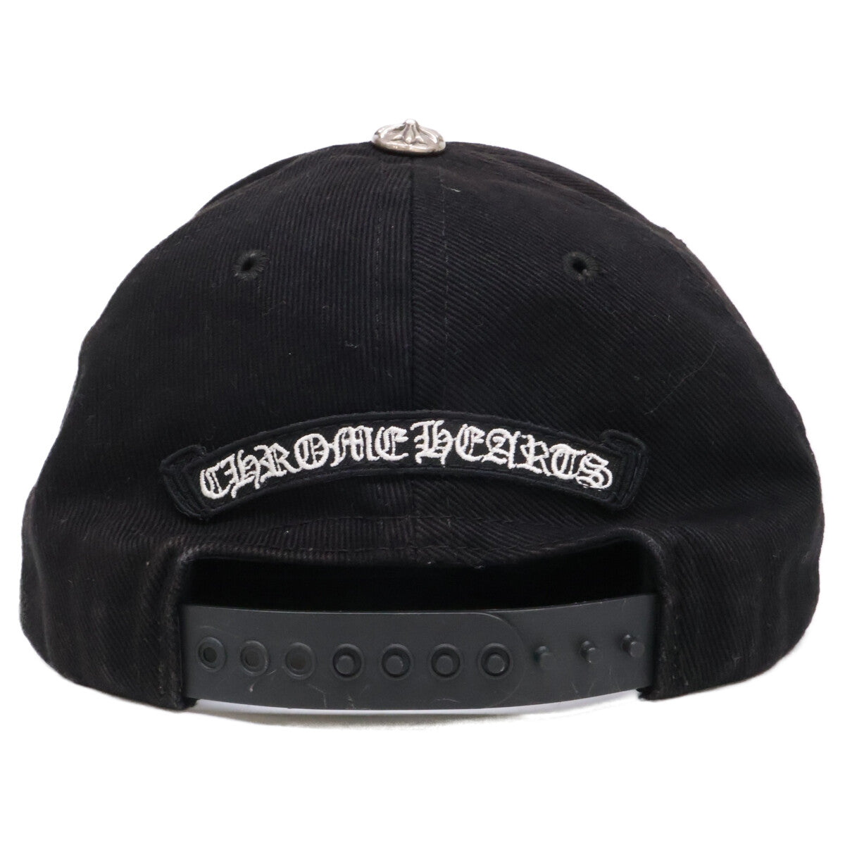 Chrome hearts クロムハーツ 2238-304-2712 925 Horseshoe Cross Baseball Cap/ホースシュー＆クロス刺繍 ベースボールキャップ 帽子