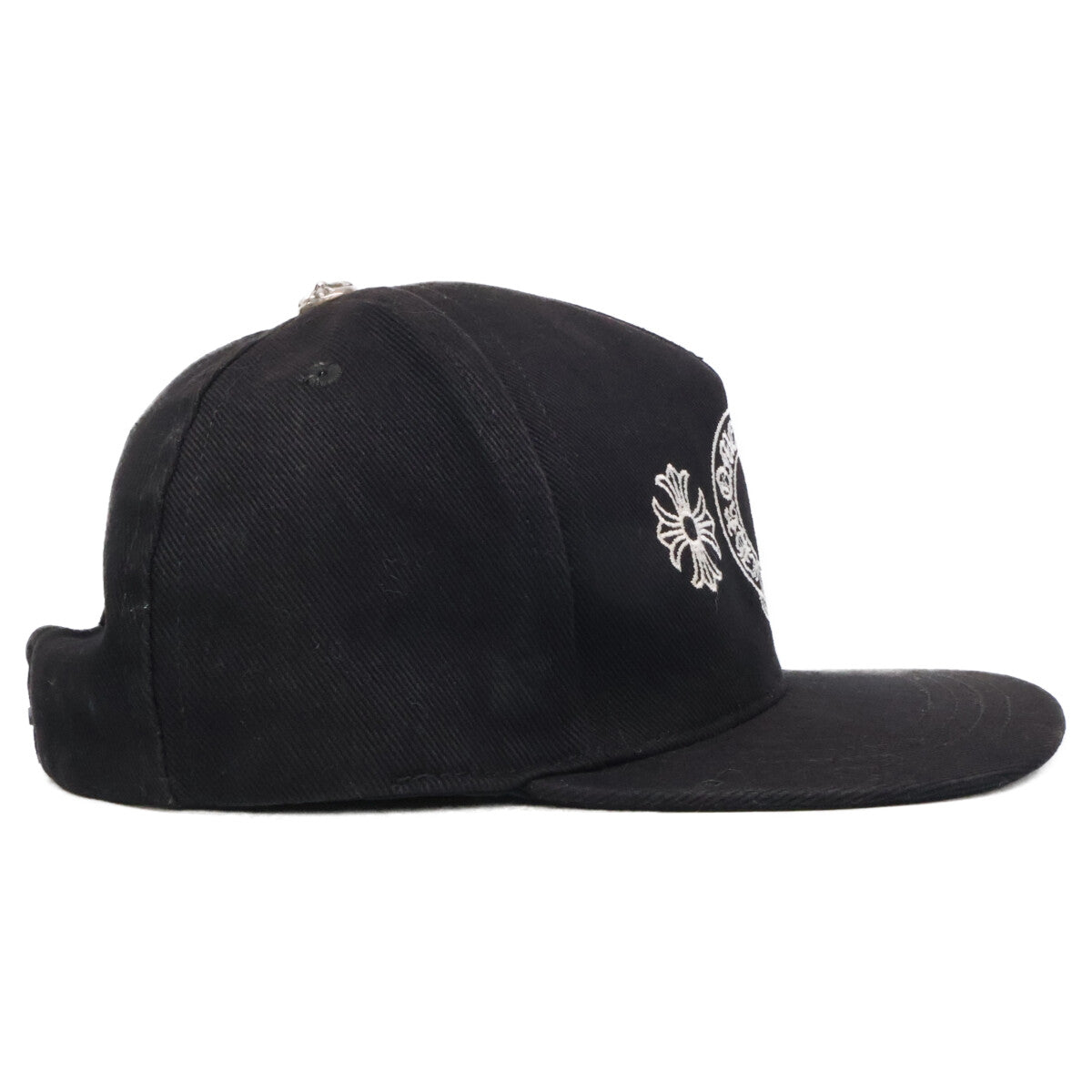 Chrome hearts クロムハーツ 2238-304-2712 925 Horseshoe Cross Baseball Cap/ホースシュー＆クロス刺繍 ベースボールキャップ 帽子