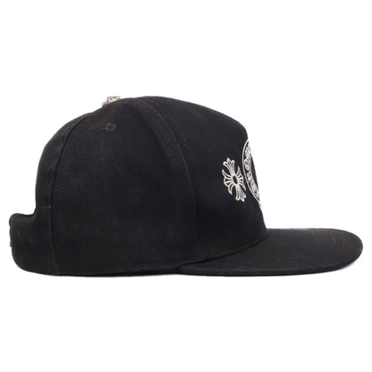 Chrome hearts クロムハーツ 2238-304-2712 925 Horseshoe Cross Baseball Cap/ホースシュー＆クロス刺繍 ベースボールキャップ 帽子