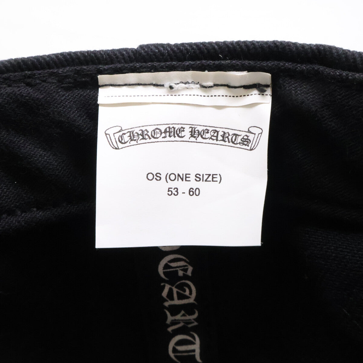 Chrome hearts クロムハーツ 2238-304-2712 925 Horseshoe Cross Baseball Cap/ホースシュー＆クロス刺繍 ベースボールキャップ 帽子