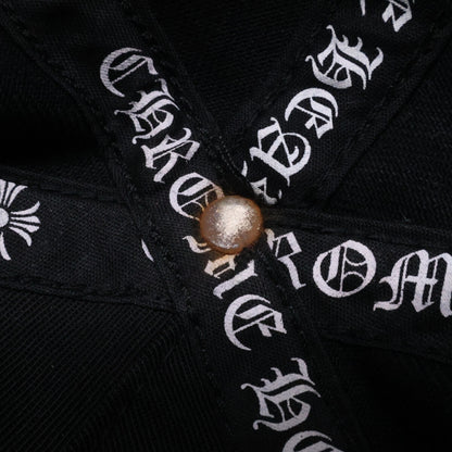 Chrome hearts クロムハーツ 2238-304-2712 925 Horseshoe Cross Baseball Cap/ホースシュー＆クロス刺繍 ベースボールキャップ 帽子
