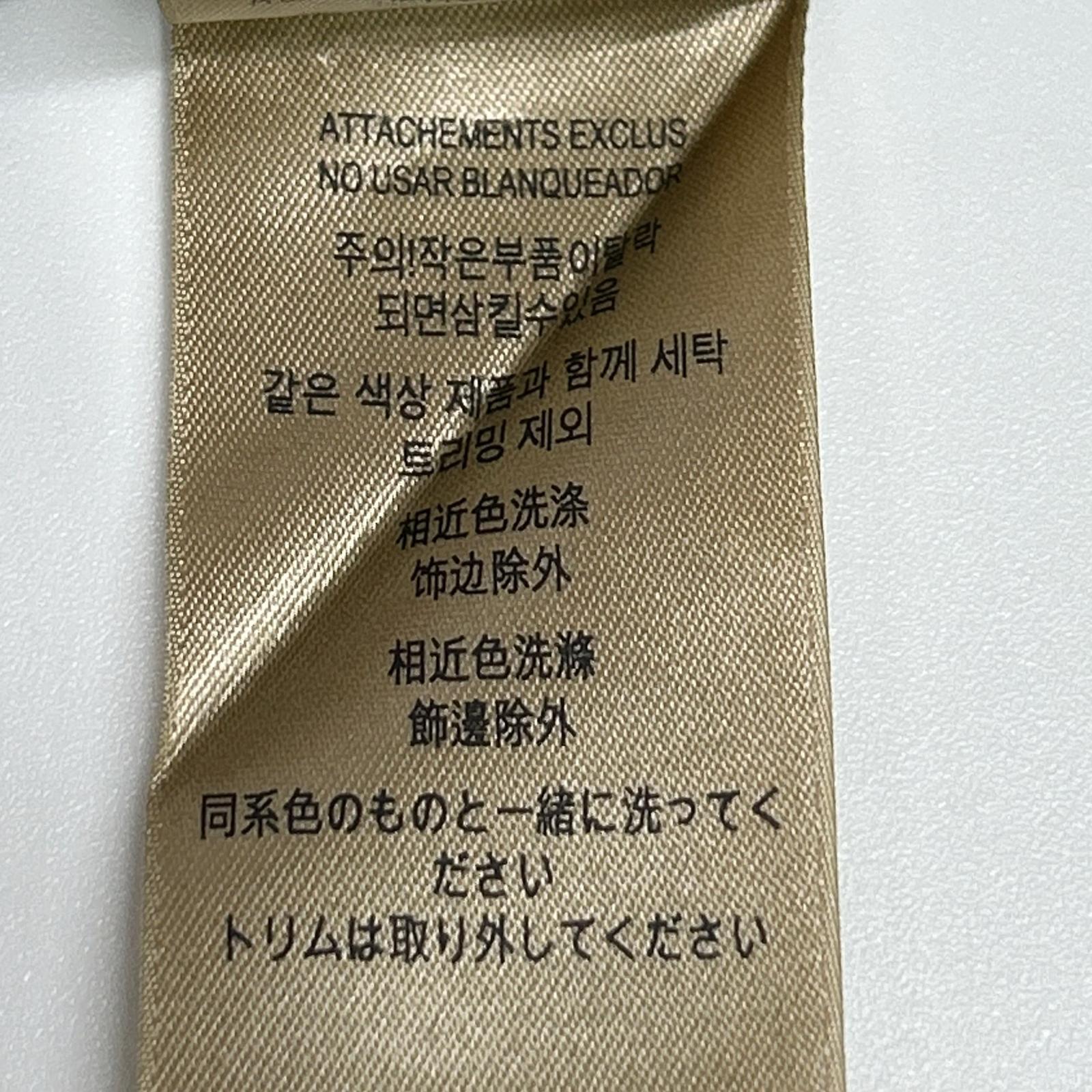 BURBERRY バーバリー 8003074 ブラック コットン混 ロゴ刺繍 ヴィンテージチェック ロングスリーブボタンシャツ トップス