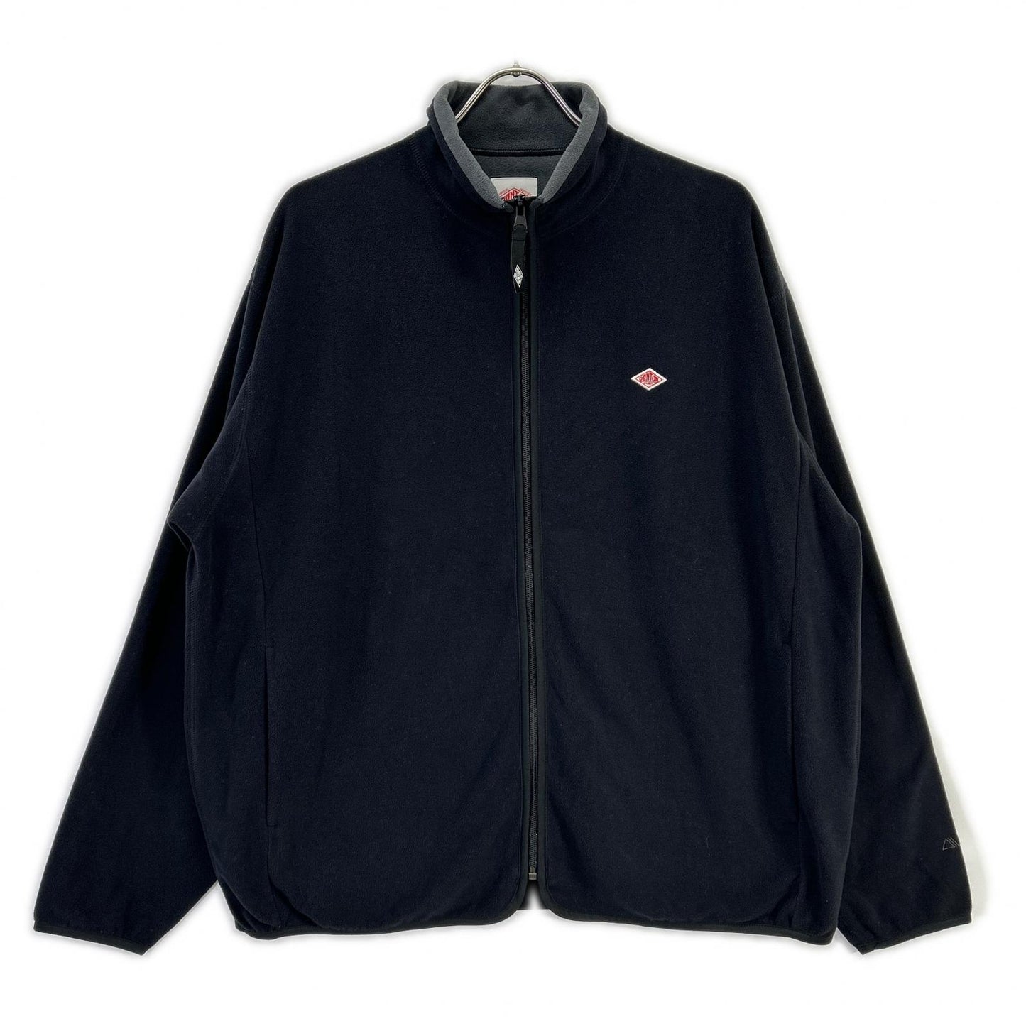 DANTON ダントン DT-C0130 PWP ブラック POLARTEC FLEECE STAND ZIP JACKET フリースジャケット ジャケット