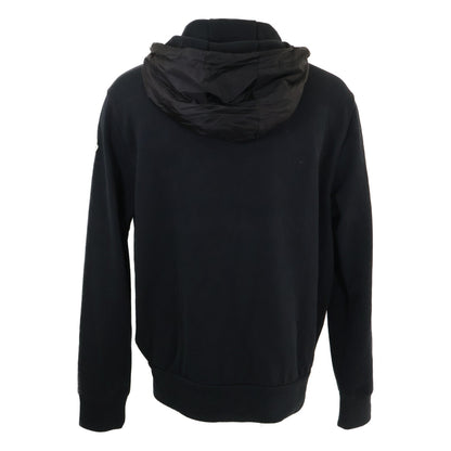 MONCLER モンクレール BORN TO PROTECT H10918G00042 ZIP UP CARDIGAN コットン/ナイロン切替 ジップアップ パーカー トップス