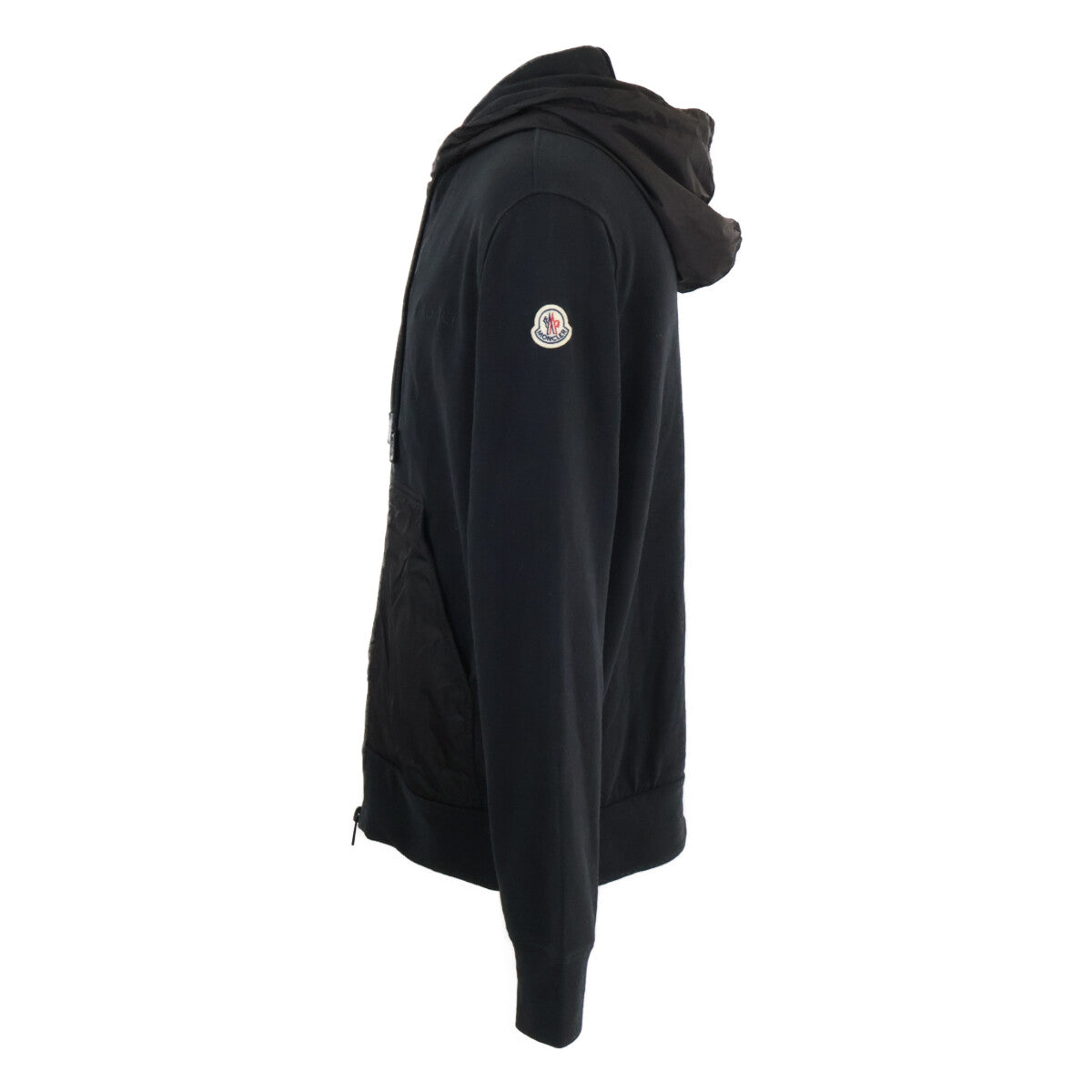 MONCLER モンクレール BORN TO PROTECT H10918G00042 ZIP UP CARDIGAN コットン/ナイロン切替 ジップアップ パーカー トップス