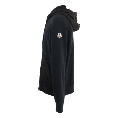 MONCLER モンクレール BORN TO PROTECT H10918G00042 ZIP UP CARDIGAN コットン/ナイロン切替 ジップアップ パーカー トップス
