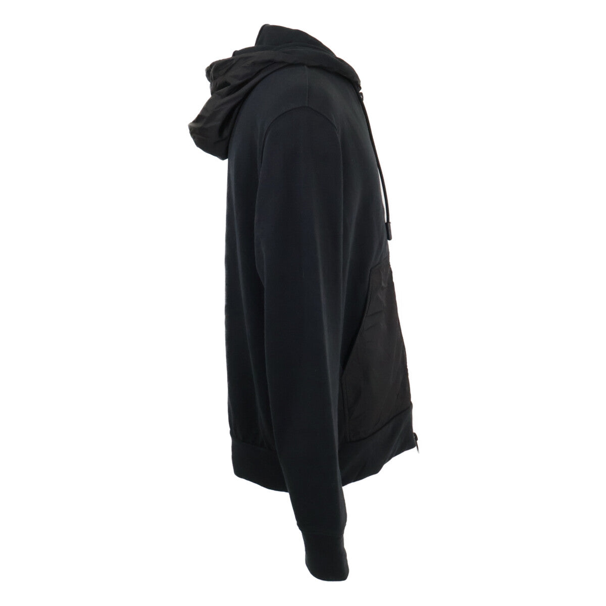 MONCLER モンクレール BORN TO PROTECT H10918G00042 ZIP UP CARDIGAN コットン/ナイロン切替 ジップアップ パーカー トップス