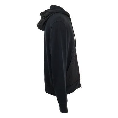 MONCLER モンクレール BORN TO PROTECT H10918G00042 ZIP UP CARDIGAN コットン/ナイロン切替 ジップアップ パーカー トップス