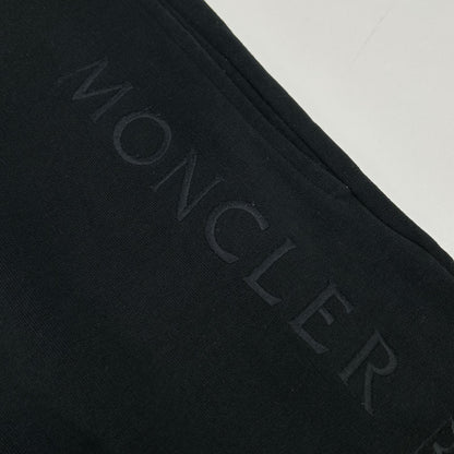 MONCLER モンクレール 21年製 ブラック SWEAT BOTTOM ナイロンポケット スウェットパンツ ボトムス