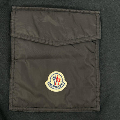 MONCLER モンクレール 21年製 ブラック SWEAT BOTTOM ナイロンポケット スウェットパンツ ボトムス