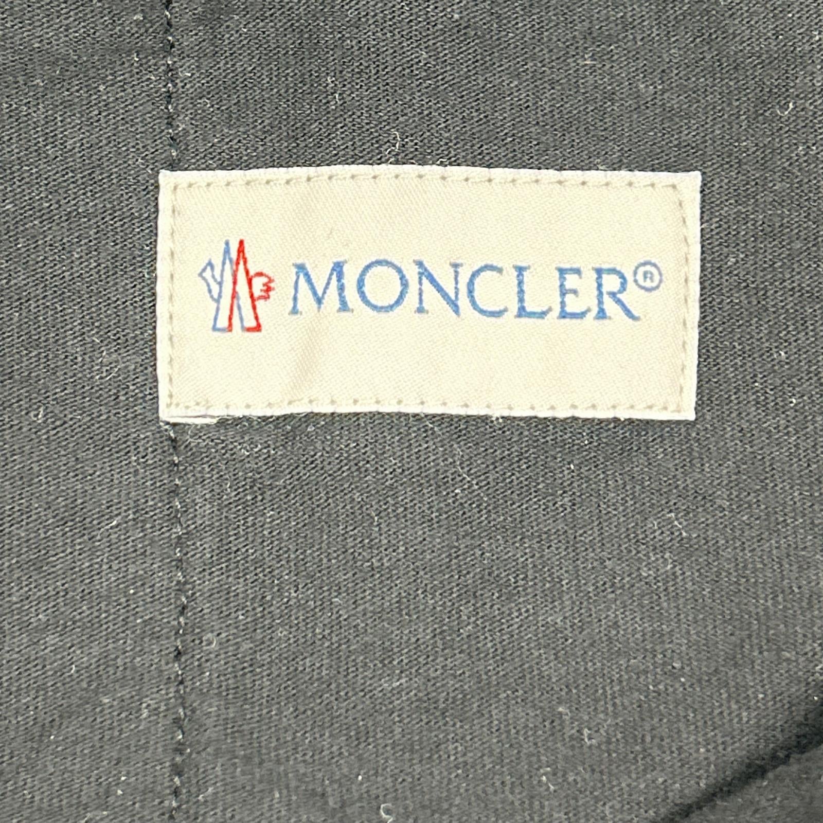 MONCLER モンクレール 21年製 ブラック SWEAT BOTTOM ナイロンポケット スウェットパンツ ボトムス
