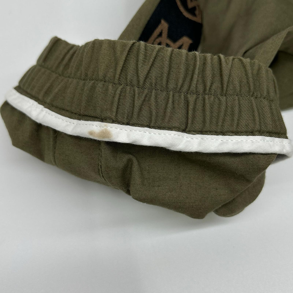 MONCLER MONCLER 2020 Khaki PANTALONE SPORTIVO Easy pants with side logo stripe Bottoms