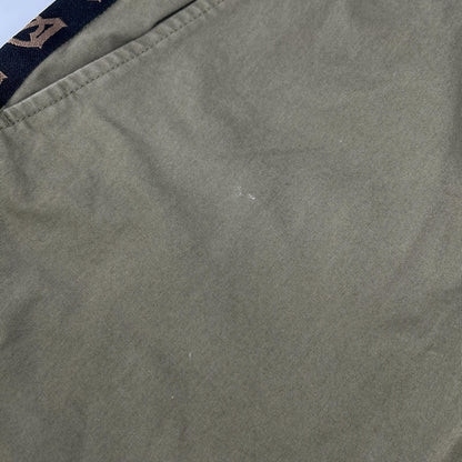 MONCLER MONCLER 2020 Khaki PANTALONE SPORTIVO Easy pants with side logo stripe Bottoms