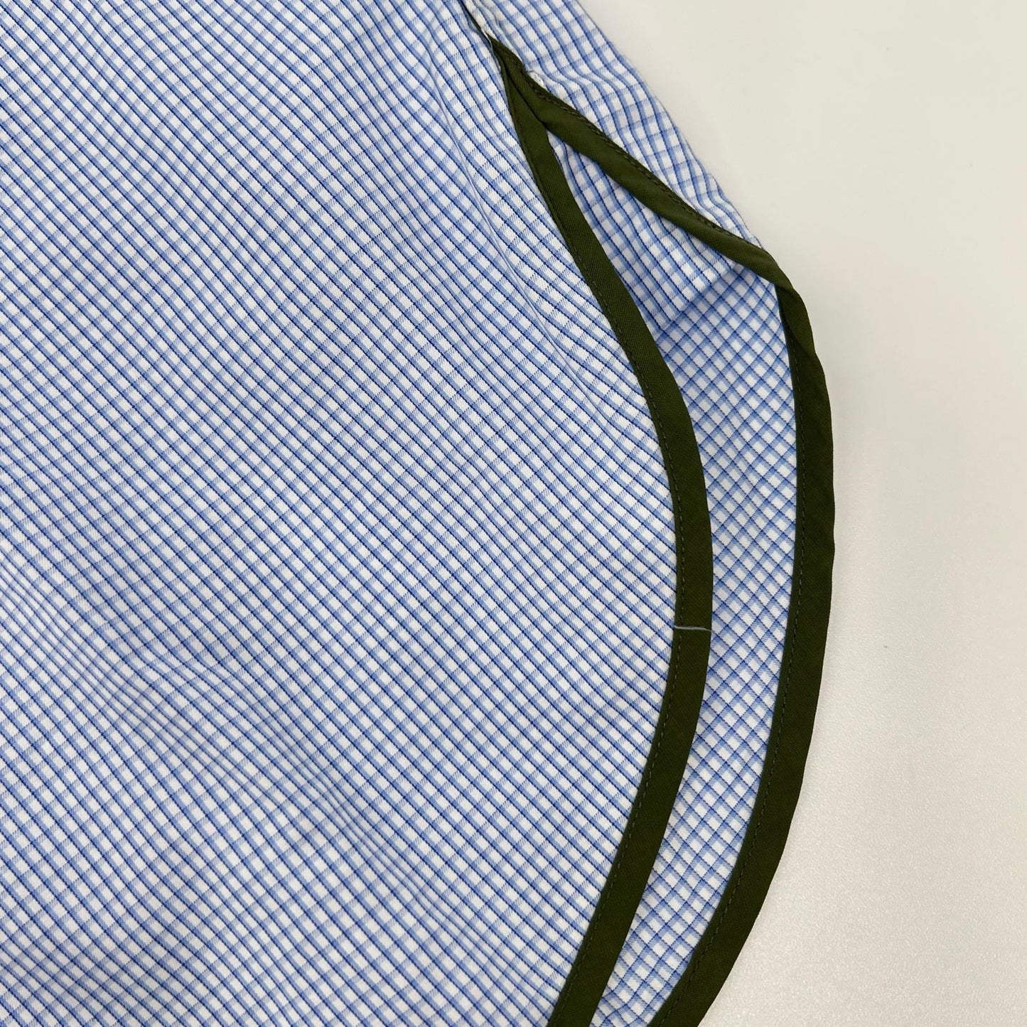 COMMEdesGARCONS HOMME コムデギャルソンオム 23SS HK-B019 ブルー×ホワイト COTTON CHECK PIPING SHIRT/コットンチェック パイピングシャツ トップス