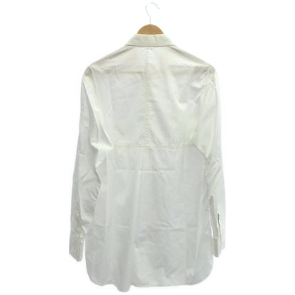 Yohji Yamamoto POUR HOMME ヨウジヤマモトプールオム HK-B02-001 ホワイト CHAIN STITCH BROAD BIG STANDARD SHIRT トップス