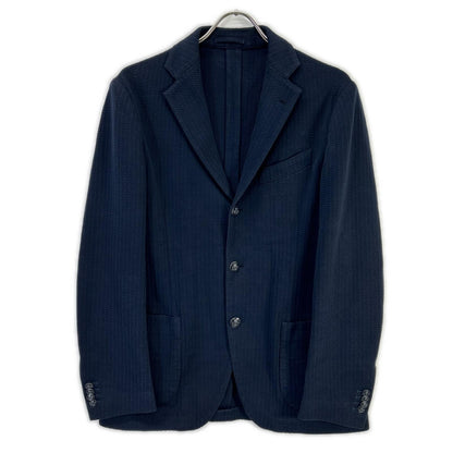 LARDINI ラルディーニ JG32903BQ ネイビー コットン サイドベンツ 3Bテーラードジャケット ジャケット