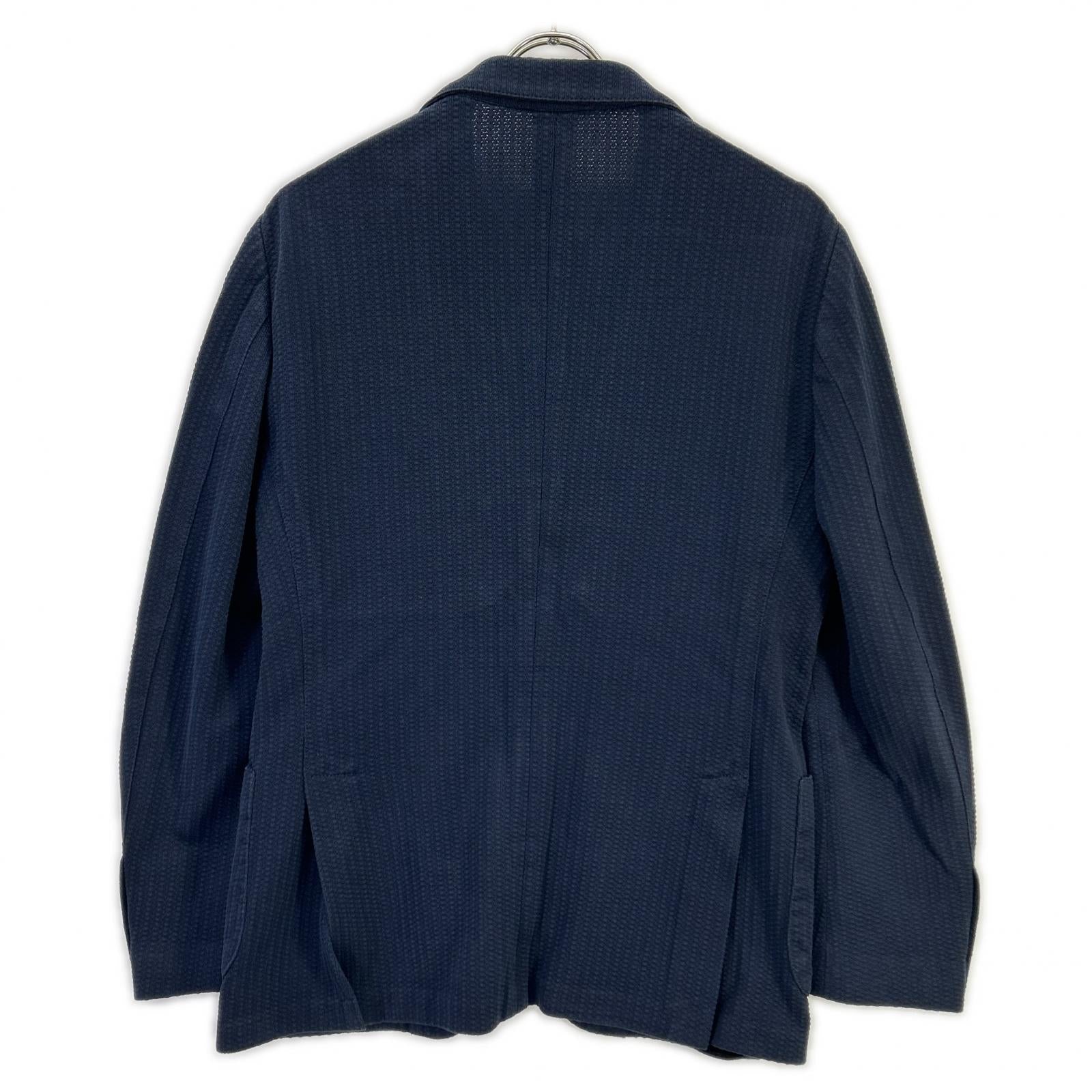 LARDINI ラルディーニ JG32903BQ ネイビー コットン サイドベンツ 3Bテーラードジャケット ジャケット