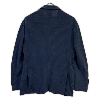 LARDINI ラルディーニ JG32903BQ ネイビー コットン サイドベンツ 3Bテーラードジャケット ジャケット