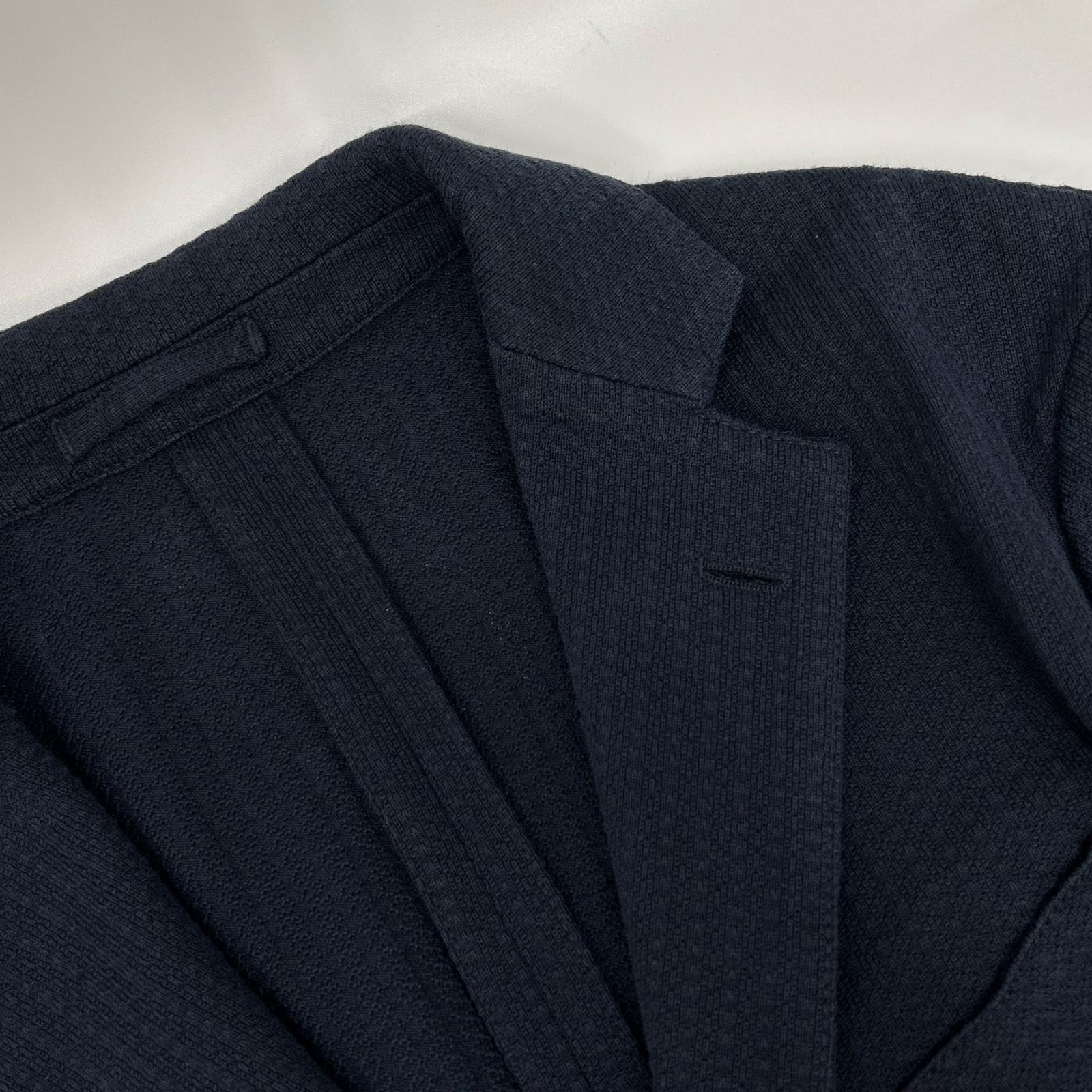 LARDINI ラルディーニ JG32903BQ ネイビー コットン サイドベンツ 3Bテーラードジャケット ジャケット