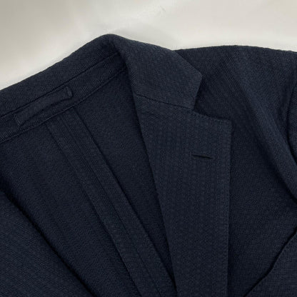 LARDINI ラルディーニ JG32903BQ ネイビー コットン サイドベンツ 3Bテーラードジャケット ジャケット