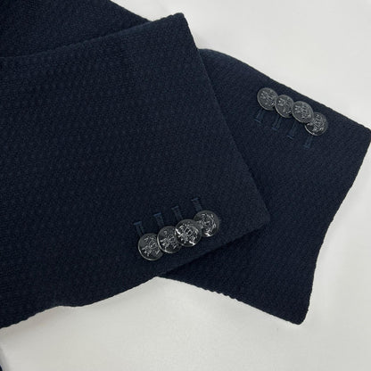 LARDINI ラルディーニ JG32903BQ ネイビー コットン サイドベンツ 3Bテーラードジャケット ジャケット