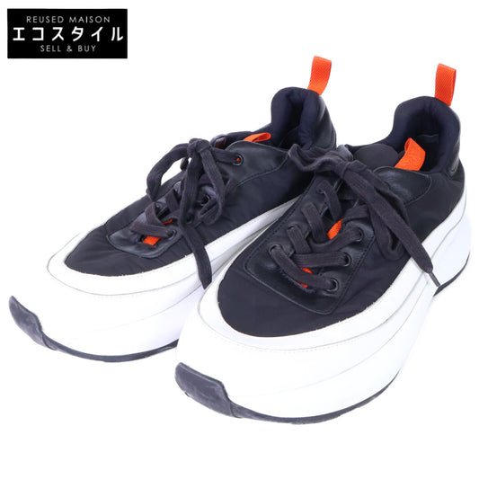 HERMES エルメス H231700Z GRAMME グラム ナイロンファブリック/レザー ローカットスニーカー シューズ
