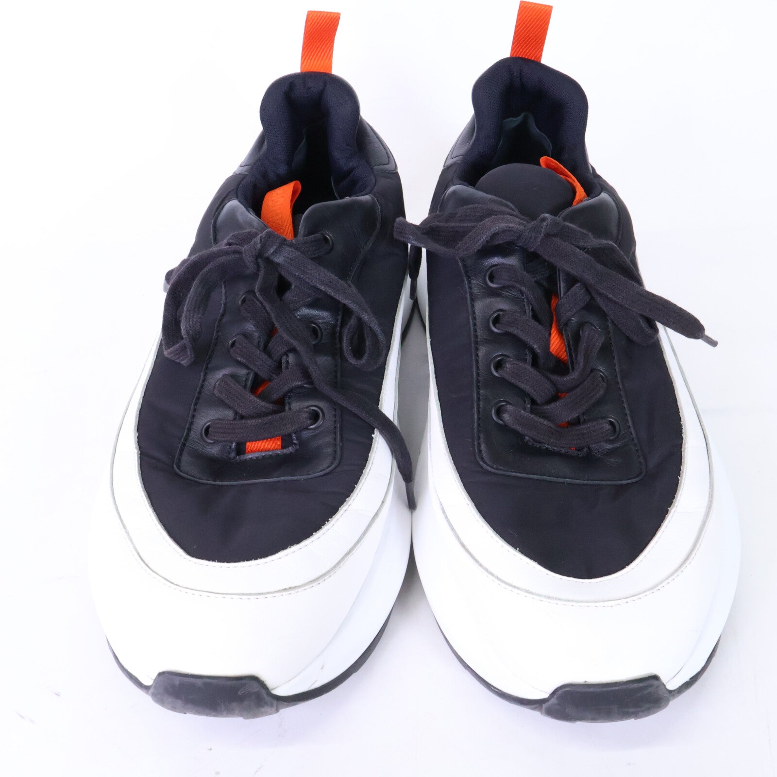 HERMES エルメス H231700Z GRAMME グラム ナイロンファブリック/レザー ローカットスニーカー シューズ