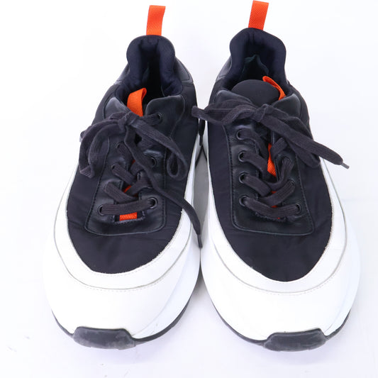 HERMES エルメス H231700Z GRAMME グラム ナイロンファブリック/レザー ローカットスニーカー シューズ
